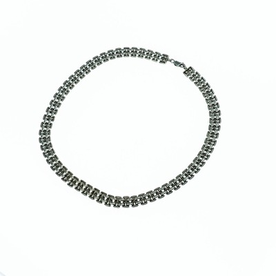 Naszyjnik łańcuch srebrny