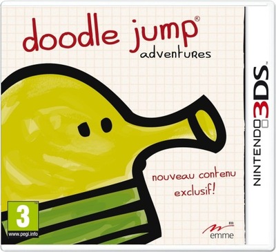 NOWA GRA 3DS Doodle Jump: Adventures Nintendo 3DS