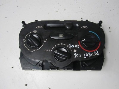 Панель управление обдув peugeot 206 01r фото №1