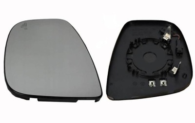 Стекло вкладыш зеркало левый do peugeot partner rifter berlingo 2018- фото №1