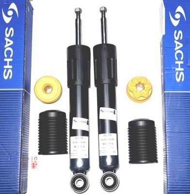 2X SACHS 314 873 AMORTIGUADOR PARTE TRASERA TAPONES TOPE DE SUSPENSION JUEGO BMW 5 F07 GRAN TOURISMO  