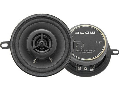 KOMPLET GŁOŚNIKI SAMOCHODOWE 60W BLOW R-87 4Ohm