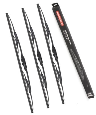 SET 3X WIPER BLADES KAMOKA SZKIELETOWE FRONT + REAR VW PASSAT B5  