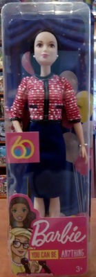 Lalka Barbie kariera, polityk 60 urodziny Mattel