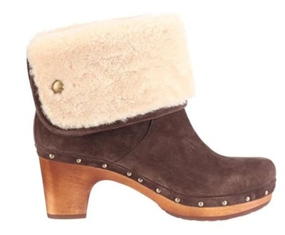 UGG DAMSKIE BOTKI SKÓRZANE KLASYCZNE BRĄZ 36 1ZDV