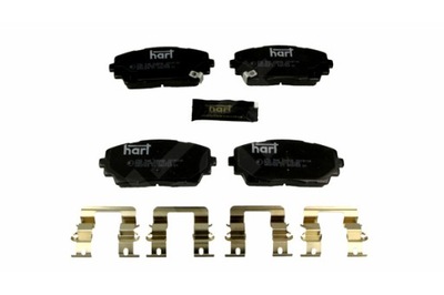 HART ZAPATAS DE FRENADO PARTE DELANTERA KIA PICANTO 11-  