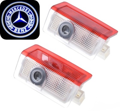 MERCEDES-BENZ DIODO LUMINOSO LED LOGOTIPO PROYECTOR A CLASE W177 W176  