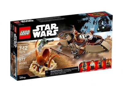 LEGO Star Wars 75174 Ucieczka na pustynnej barce 75174