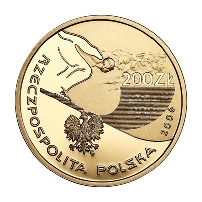 Złota moneta 200 zł XX Zimowe Igrzyska Olimpijskie Turyn 2006