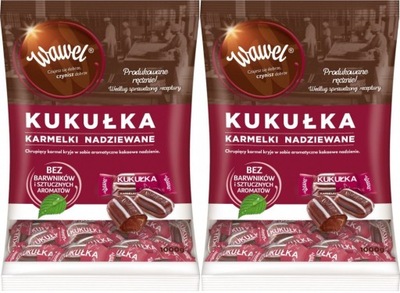 Karmelki Kukułki Wawel 1kg x2