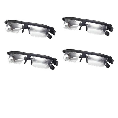4x Presbyopic Lens, Adjustable Strength Lens Reading Glasses Myopia