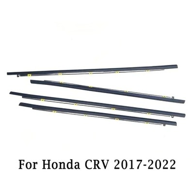 WINDOW WEATHERSTRIPS PARA HONDA CRV RUBBER DOOR OUTER WINDOW GLASS SEAL  