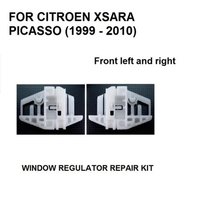 PARA CITROEN XSARA PICASSO REPARACIÓN REGULATORA VENTANAS KLIP JUEGO NAPRAW~21134  