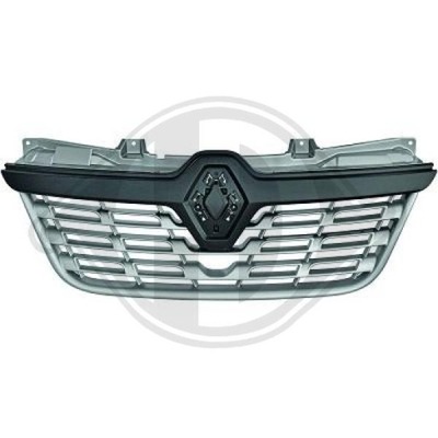 Решітка радіатора решітка радіатора решітка do renault master 10- фото №1