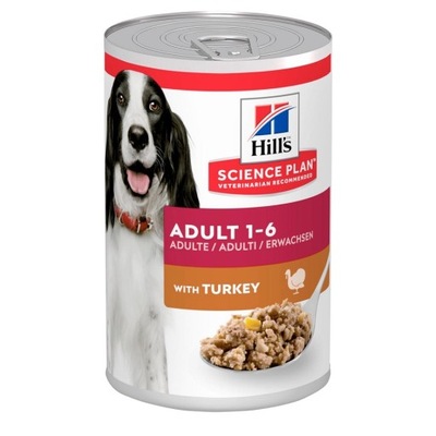 HILL'S Science Plan Canine Adult Turkey 370g