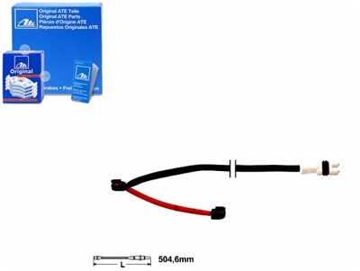 Датчик зносу гальмівних колодок гальмівних [ate] фото №1