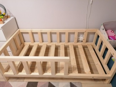 Łóżeczko Dziecięce drewniane 140x70 Lignum Style