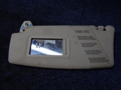 Защита солнцезащитная lancia ypsilon 3d 2003-2011r. левая фото №1