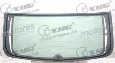 Стекло задняя skoda fabia ii kombi 2009-2014 подогрев фото №1