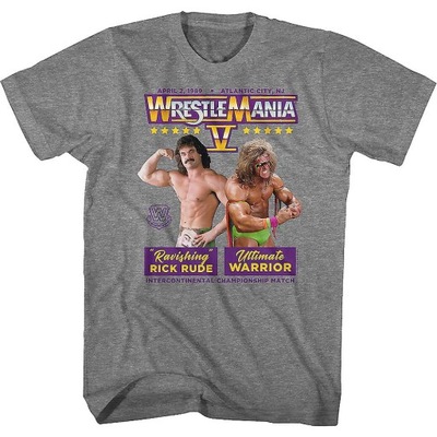 Ultimate Warrior vs Rick Rude WrestleMania T-Shirt