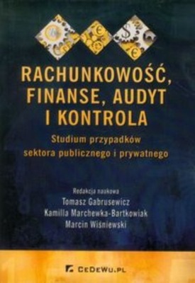 Rachunkowość finanse audyt i kontrola