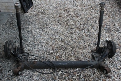 Mazda 2 07-14 1.5 1.3 балка задня підвіска комплектна фото №1