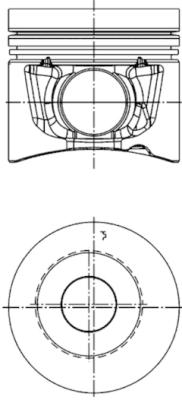 ПОРШЕНЬ KOLBENSCHMIDT 40 289 600