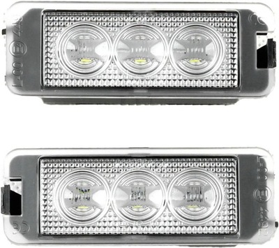 Vw passat cc , scirocco подсветка led номерного знака фото №1