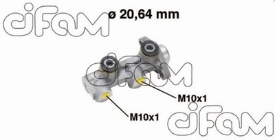 METELLI BOMBA HAM. DAEWOO LANOS 1,3-1,5 97-  