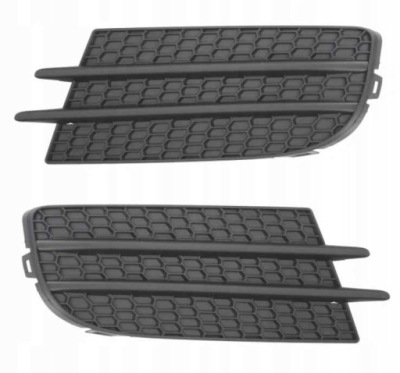 Решётка радиатора решётка w бампер правая vw tiguan 2011-2016 фото №1