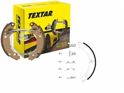 Тормозные колодки тормозные mercedes w140 textar фото №1