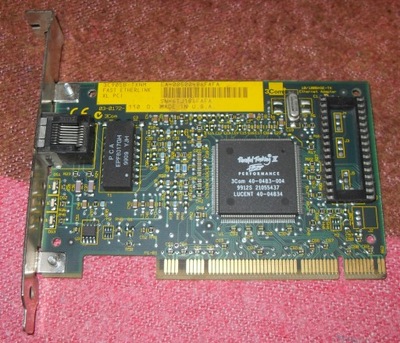 3COM FAST ETHERLINK XL PCI 3C905B-TXMN RJ45 PCI