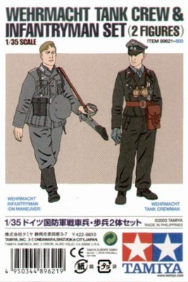 Wehrmacht Crew & Infantryman, Tamiya 89621