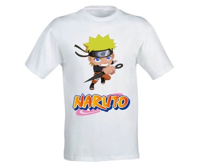 Koszulka T-shirt Naruto Anime Różne Wzory 140