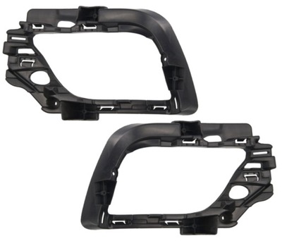 Vw jetta 15-18, решітка радіатора решітка рамка протитуманної фари l+p фото №1