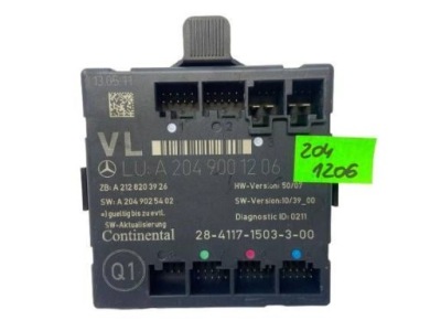 Mercedes w204 coupe модуль двері лівий перед фото №1