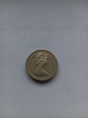 One Pound z 1983 r Elizabeth II