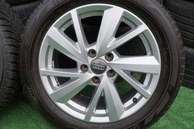 ALLOY WHEELS (TITANIUM) + TIRES WINTER AUDI Q2 81A ORIGINAL  