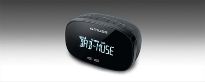 Muse | M-150 CDB | Alarm function | AUX in | Black | DAB+/FM Dual Alarm Clo