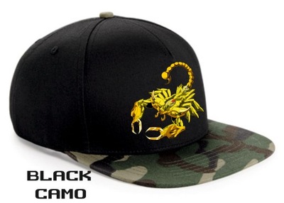 Czapka Snapback Moro Skorpion Złoty