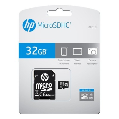 HP Karta pamęci Micro SD HC 32GB CLASS 10 UHS-I