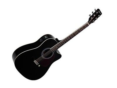 Gitara elektroakustyczna EVER PLAY AP-400 CEQ BK