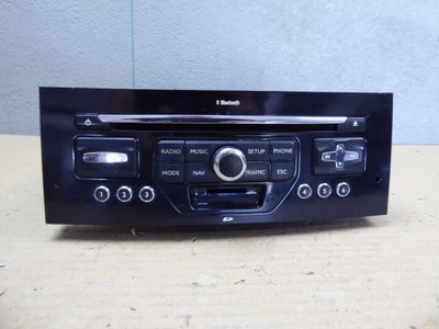 RADIO CD PEUGEOT 407 RESTYLING 96653743XN  