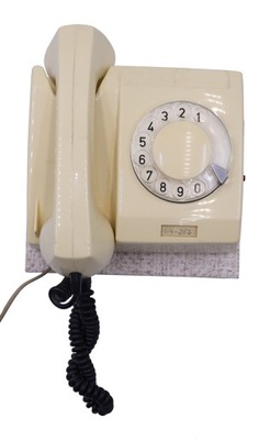 stary TELEFON wiszący retro TELKOM RWT IRYS