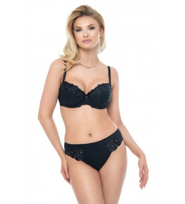 Biustonosz Konrad DARIA push-up czarny 65D