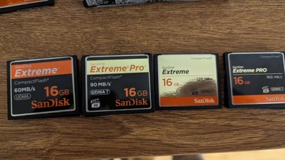 Karta pamięci SanDisk CompactFlash 16GB Extreme UDMA 160mb/s