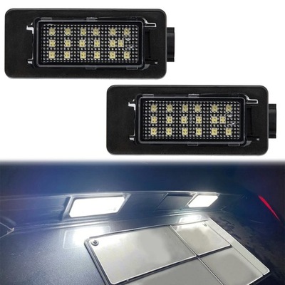 2 PIEZAS DIOPARA LUMINOSO LED LUZ PARA TABLAS REJESTRACYJNEJ PARA NISSAN SERENA ALTI~10554  