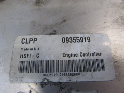 Блок управления , бортовой компьютер двигателя opel astra ii фото №1