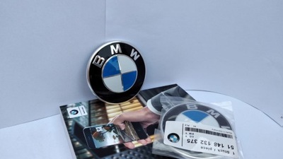 BMW E46 ЕМБЛЕМА 74MM DEMMEL ПЕРША ЯКІСТЬ