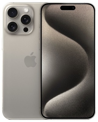 Smartfon Apple iPhone 15 Pro Max 8 GB / 512 GB 5G szary Natural Titanium